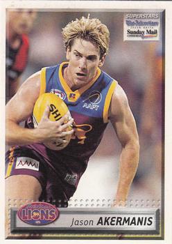 2003 Select The Advertiser-Sunday Mail AFL #61 Jason Akermanis Front